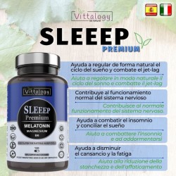 Vittalogy Melatonin Sleep Premium 2x120 capsule【PACCHETTO RISPARMIO】