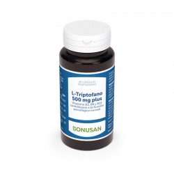 Bonusan L-Triptofano 500Mg Plus 60 Cápsulas