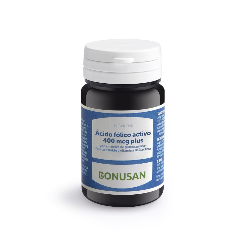 Bonusan Active Folsäure 400 Mcg Plus 90 Tabletten