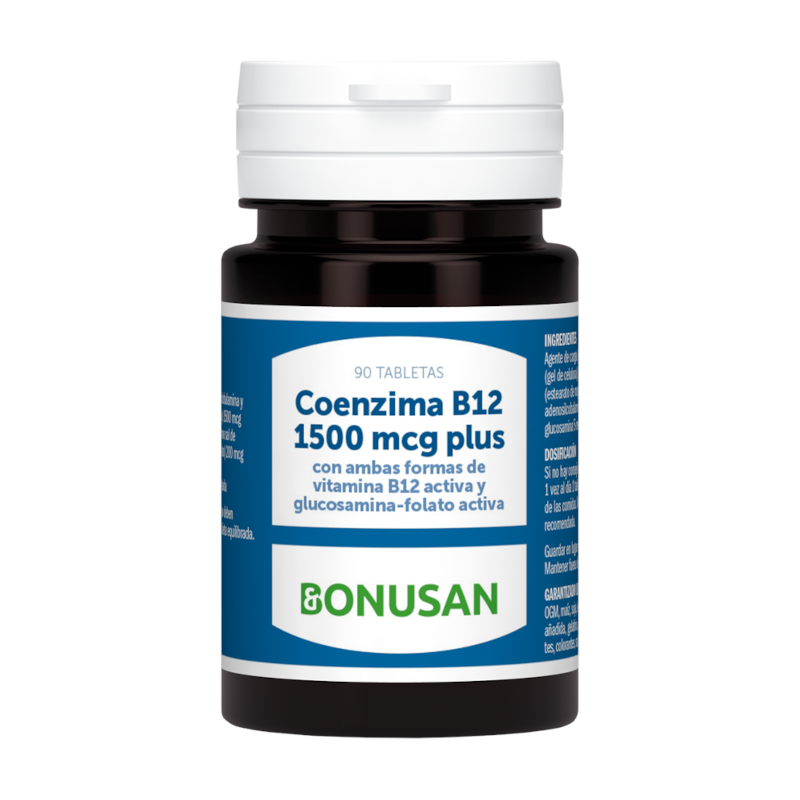 Bonusan Coenzym B12 1500 Mcg Plus 90 Tabletten