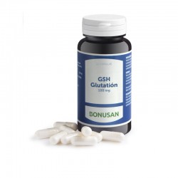 Bonusan Gsh Glutationa 100 Mg 60 Cápsulas