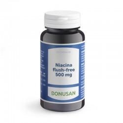 Bonusan Niacin Flush-Free 500 Mg Plus 60 Capsules