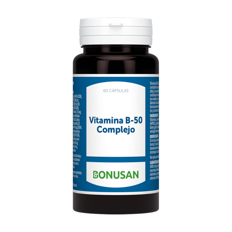 Complexe de vitamine B-50 Bonusan 60 gélules