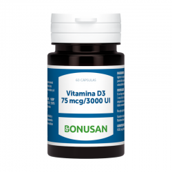 Bonusan Vitamina D3 75 Mcg / 3000 UI 60 capsule di gel