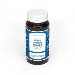Bonusan Omega-3 Olio di Alghe 60 Capsule