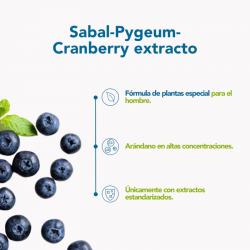 Bonusan Sabal-Pygeum-Extrato de Cranberry 60 Cápsulas