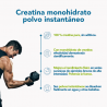 Poudre instantanée de monohydrate de créatine Bonusan 350 gr