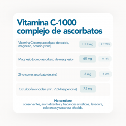 Bonusan Vitamina C-1000 Complejo De Ascorbatos 90 Comprimidos