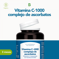 Bonusan Vitamina C-1000 Complejo De Ascorbatos 180 Comprimidos
