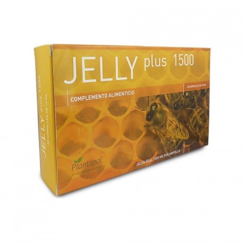 Plantapol Jelly Plus 1500 Geleia Real 20 Ampolas Plantapol Jelly Plus 1500 Geleia Real 20 Ampolas