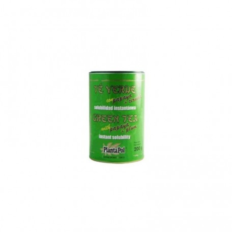 Chá Verde Plantapol com Mamão e Ameixa 200 ml