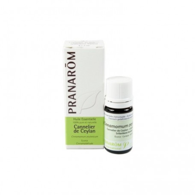 Huile essentielle d'écorce de cannelle de Ceylan Pranarom 5 ml