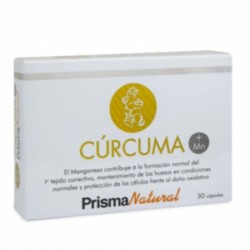 Prisma Natural Cúrcuma + Manganeso 30 Cápsulas