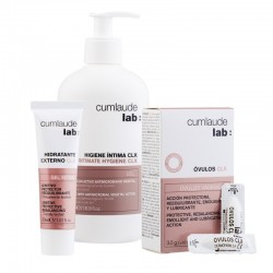 CUMLAUDE LAB Pack "Stop Itching" Cleanser + Moisturizer + Ovules