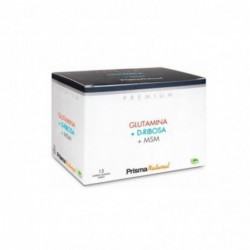 Glutamine + Ribose + MSM 15 bâtonnets Prisma Natural