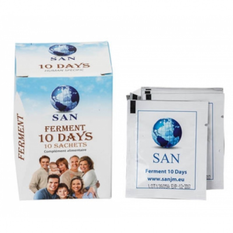 San Ferment Probiotics 10 Days 10 Envelopes San Ferment Probiotics 10 Days 10 Envelopes