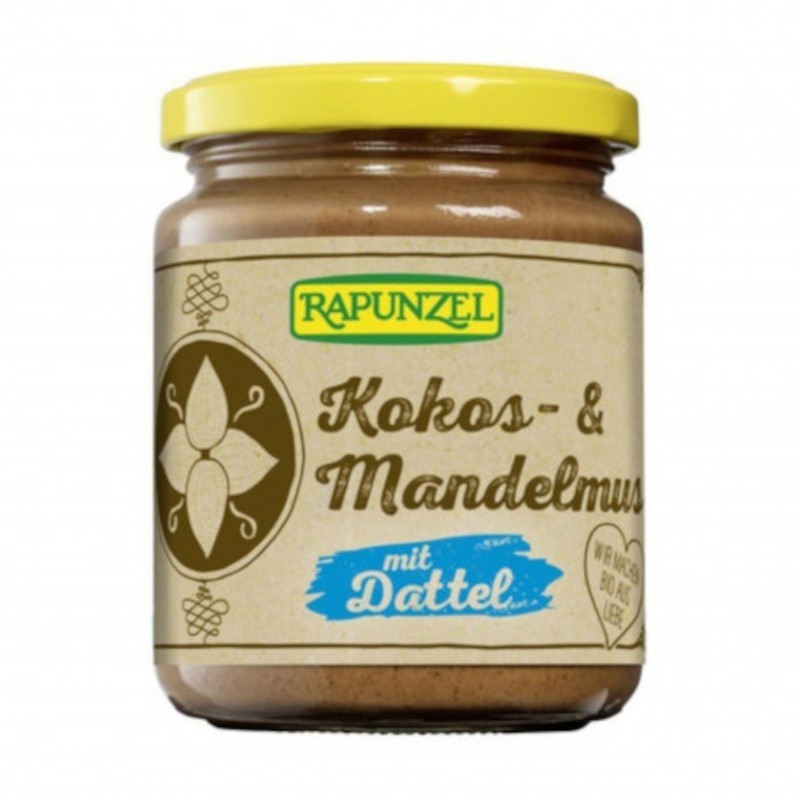 Rapunzel Cream Almond Coconut Date 250 gr Rapunzel Cream Almond Coconut Date 250 gr