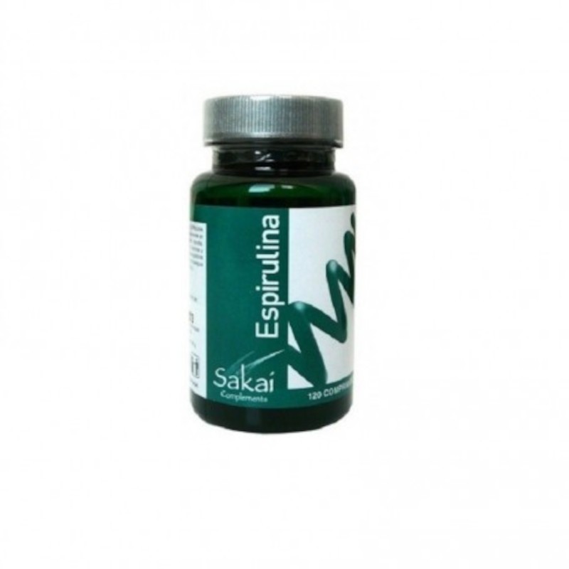 Sakai Spirulina 400 mg 120 comprimidos