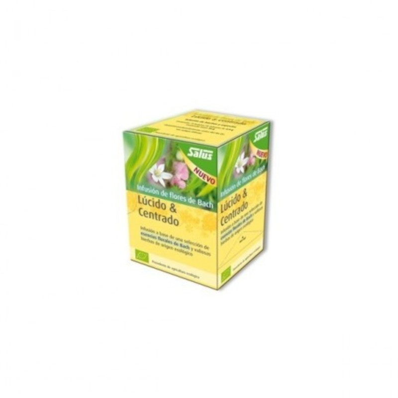 Infusão de Florais de Bach Salus Lúcido e Concentrado 15 Sachês Infusão de Florais de Bach Salus Lúcido e Concentrado 15 Sachês