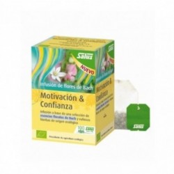 Infusion aux fleurs de Bach Salus Motivation et confiance 15 sachets