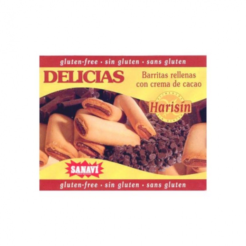 Delícias de Chocolate Sem Glúten Sanavi 6 Unidades 150g