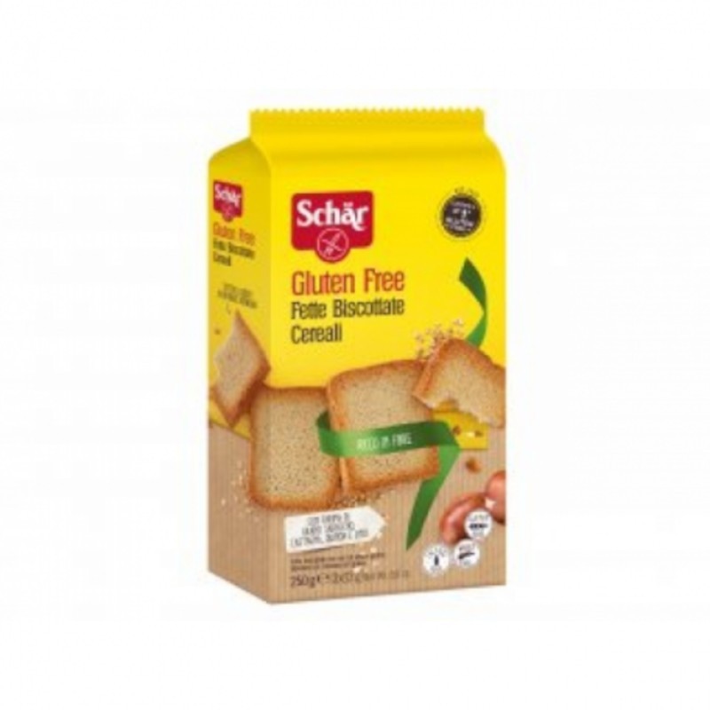 Schar Fette Biscottate Cereali 260 g Schar Fette Biscottate Cereali 260 g