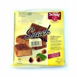 Schar Snack Chocolate Wafers 105 gr 3 units of 35 gr
