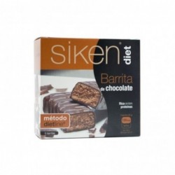 Siken Diet Barrita Chocolate 36 g 5 Unidades