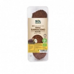 Solnatural Galletas de Trigo Sarraceno con Cacao y Coco Bio 175 g