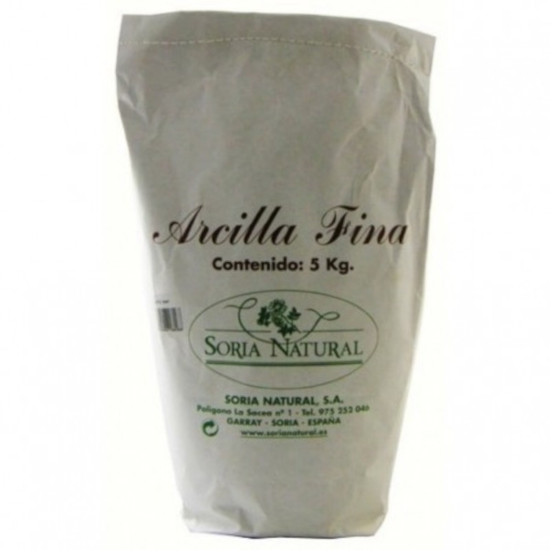 Soria Natural Feiner roter Ton 5 kg