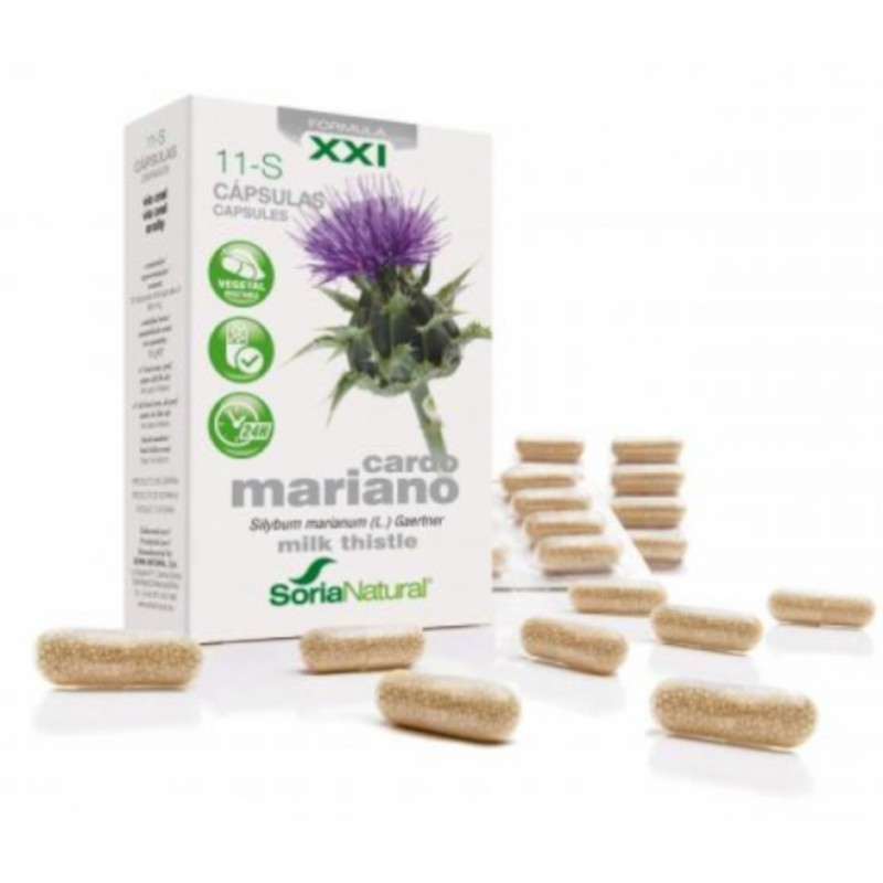 Gélules Soria Natural 11-S Chardon Marie Gélules Soria Natural 11-S Chardon Marie