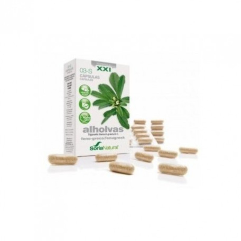 Capsules Soria Natural 3-S Fenugrec à libération prolongée