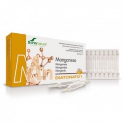 Soria Natural Diatonate 1 Manganèse 28 Ampoules x 2 ml