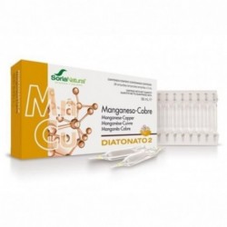 Soria Natural Diatonate 2 Manganèse-cuivre 28 ampoules