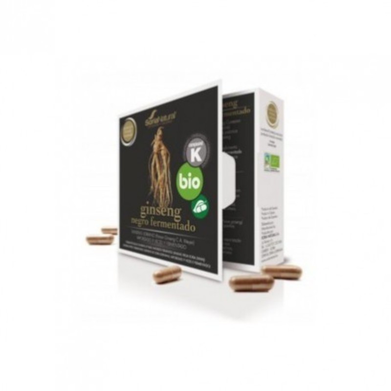 Ginseng noir fermenté Soria Natural 24 gélules