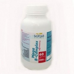 Sotya Beslan Mega B Complex High Potency 60 Cápsulas