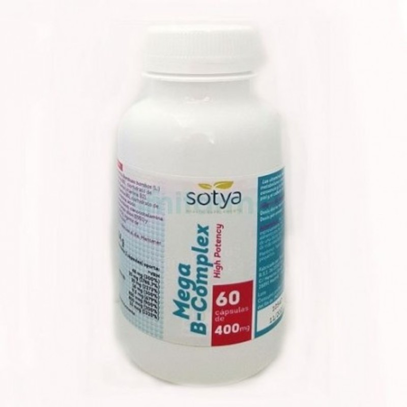Sotya Beslan Mega B Complex High Potency 60 Capsules