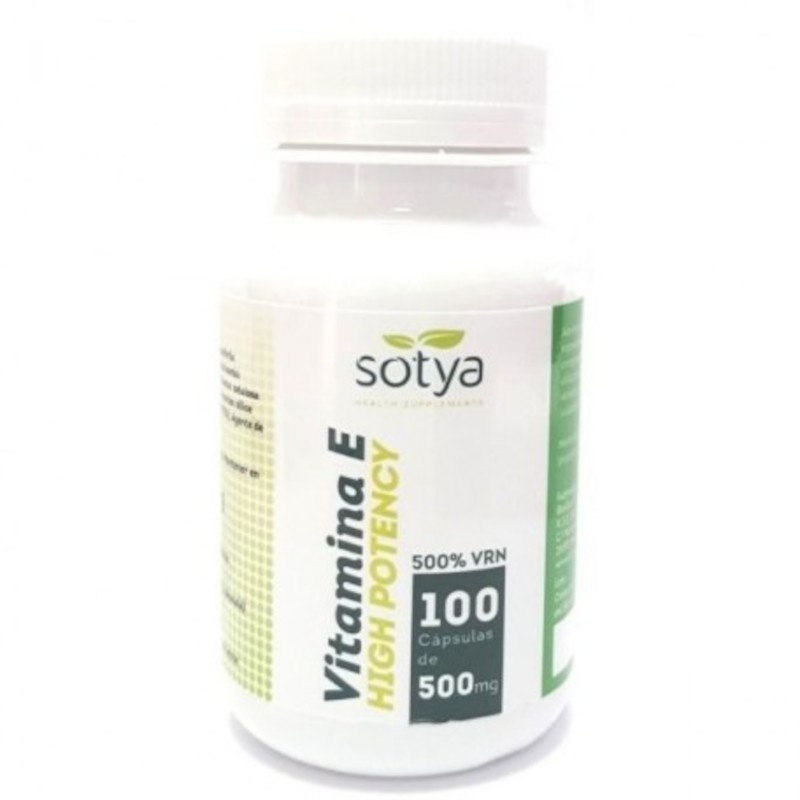 Sotya Beslan Vitamin E High Potency 500 mg 100 Capsules