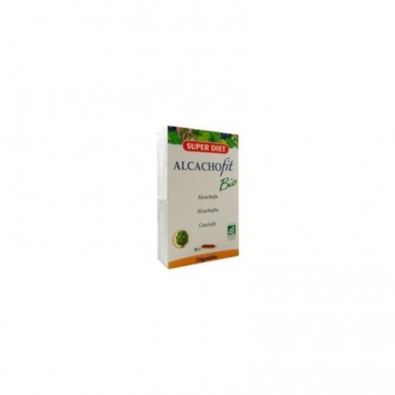 Superdiet Alcachofit Organic Artichoke 20 Ampoules Agbio