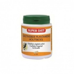 Superdiet Activated Vegetable Carbon 150 Capsules Agbio