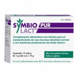 Symbiopharm Symbiolact Pur Suplemento Alimentar Sem Proteína Láctea 10 Sachês