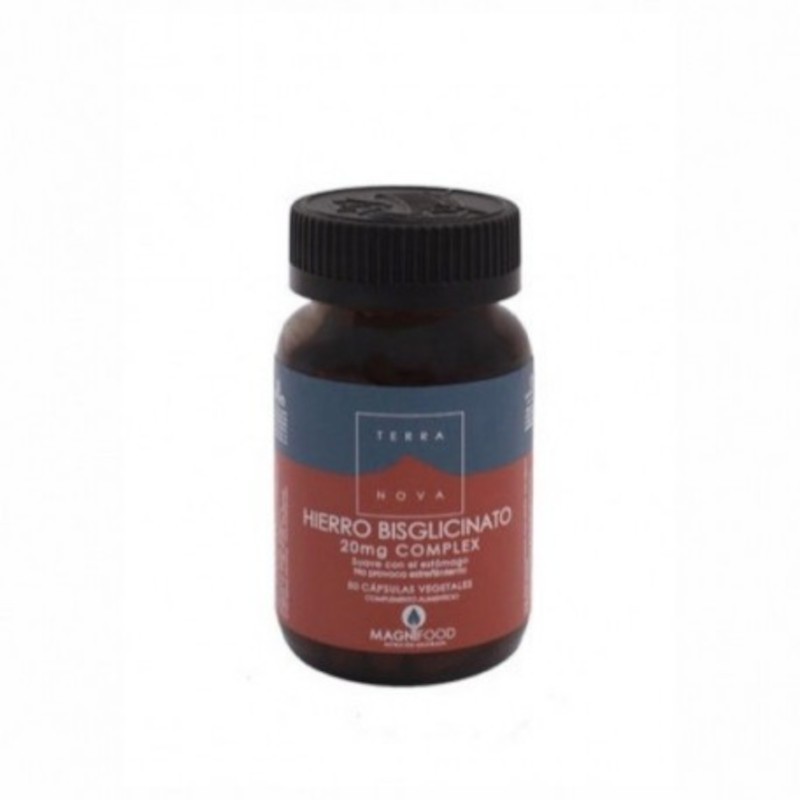 Bisglycinate de fer Terranova 20 mg 100 gélules Bisglycinate de fer Terranova 20 mg 100 gélules