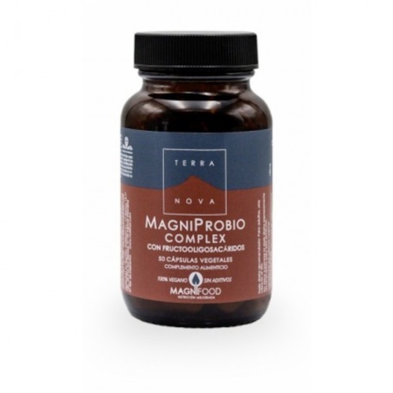 Terranova Magniprobio With Fructooligosaccharides 50 Capsules Terranova Magniprobio With Fructooligosaccharides 50 Capsules