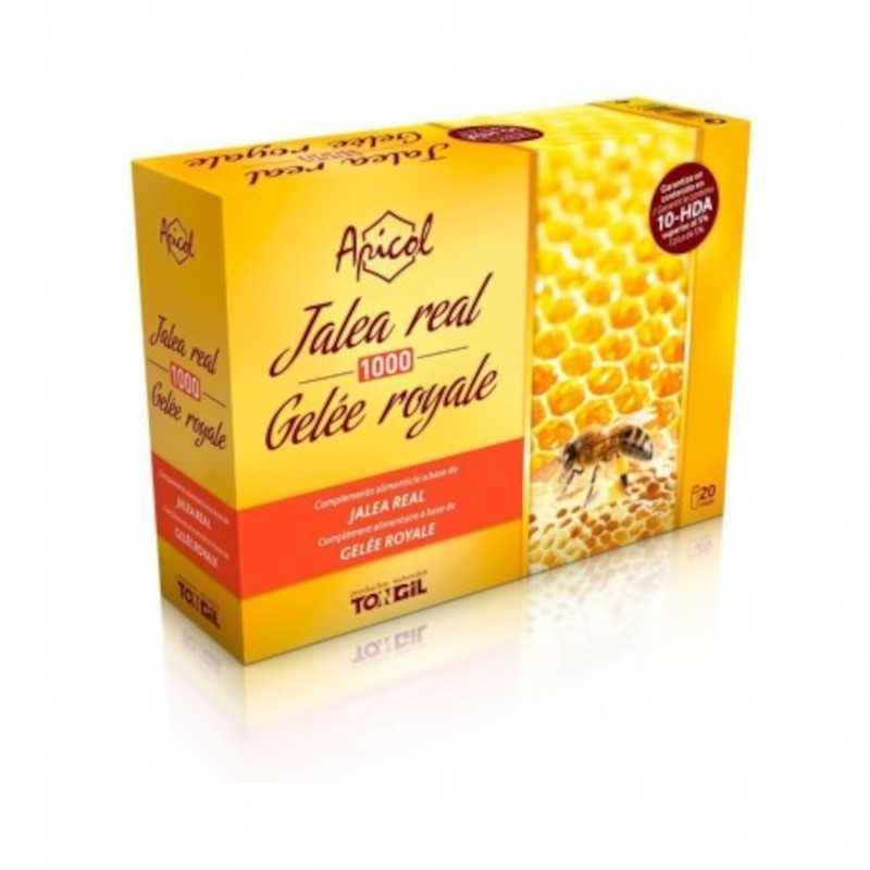 Tongil Apicol Jalea Real 1000 20 Ampollas Tongil Apicol Jalea Real 1000 20 Ampollas