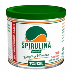 Tongil Spirulina 800 + 200 Comprimidos