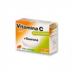 Vallesol Vitamina C + Guaraná 24 Comprimidos