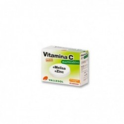 Vallesol Vitamina C + Melisa + Zn 24 Comprimidos