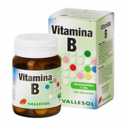 Vallesol Complexe de vitamines B 30 comprimés