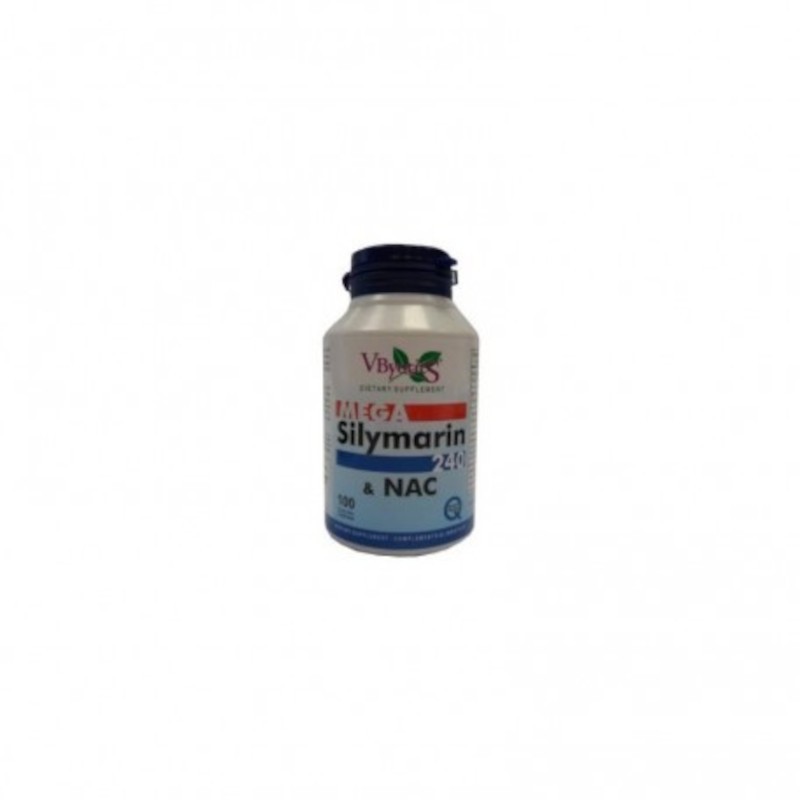 Vbyotics Mega Silimarina 240 mg 100 Cápsulas Vbyotics Mega Silimarina 240 mg 100 Cápsulas