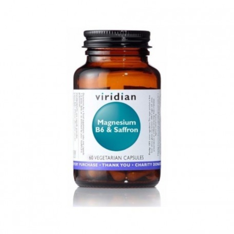 Viridian Magnesium + B6 + Safran 60 Kapseln
